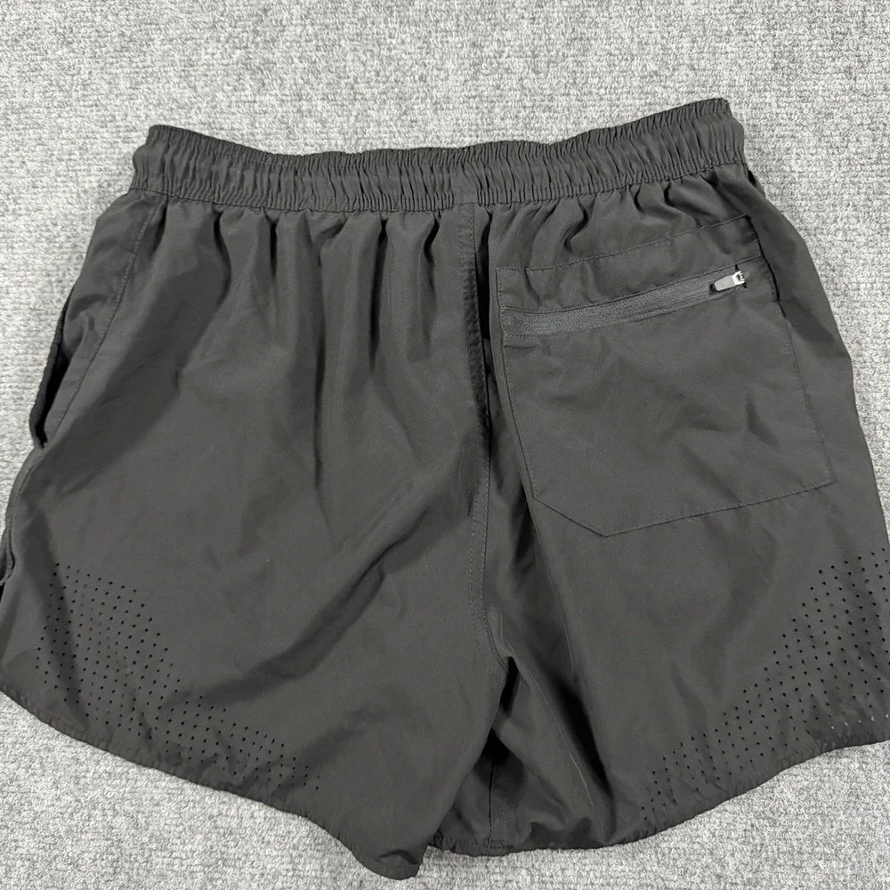 Baseball Lifestyle 101 Shorts Mens Small Black Athletic Drawstring